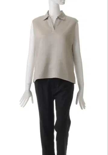 ATON LINEN JERSEY 폴로 탱크탑 2