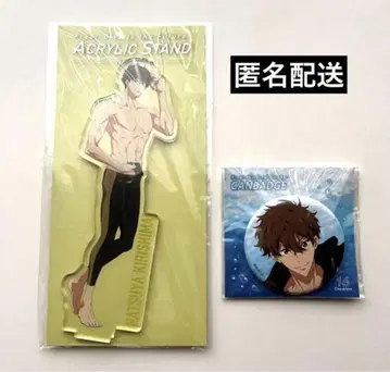 [미개봉 새상품] Free! 프리 키리시마 나츠야 아크릴 스탠드 캔뱃지