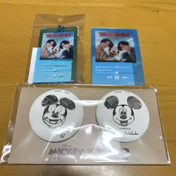 [미사용 새상품] King & Prince 미키 프렌즈 콜라보 굿즈