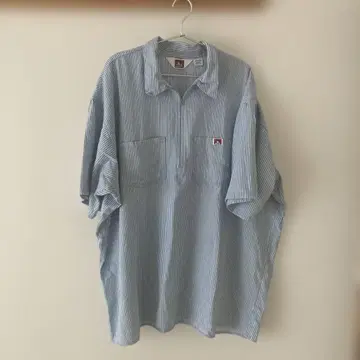 미품 미국산 BEN DAVIS 반지퍼 작업 셔츠 XXXL