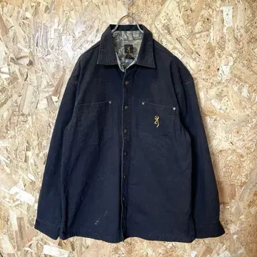 레어 Vintage 안감 리얼 트리 커버올 덕 자켓