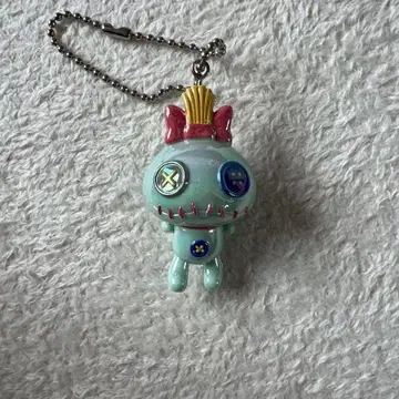 디즈니 스티치 스크램프 키링