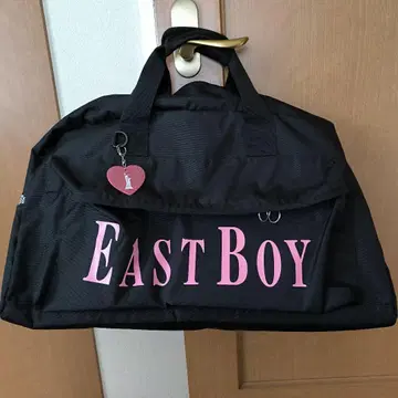 EASTBOY 보스턴 백 블랙/핑크 컬러