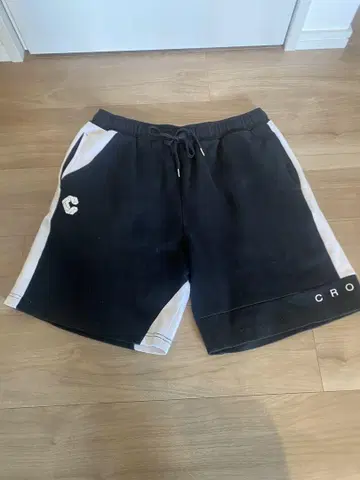 CRONOS 쇼트 팬츠 검정/흰색