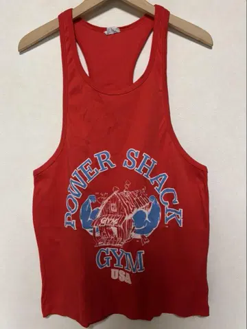[빈티지] POWER SHACK GYM 탱크탑