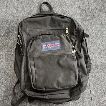 JANSPORT 블랙 백팩