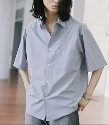 신형 기본 마이크로 스팬 박스 H/S 셔츠