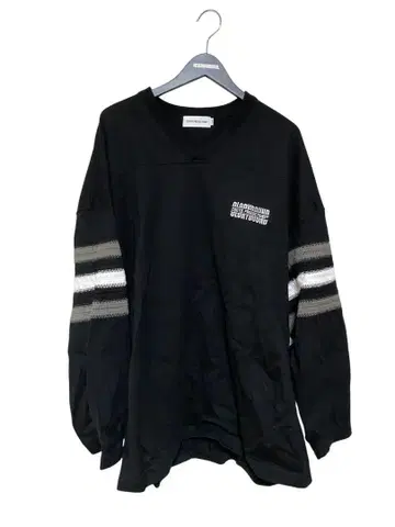쿠티 24AW 자카드 소매 하키 셔츠