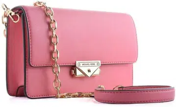 새 제품 태그 부착 Michael Kors 핑크 숄더백 체인 지갑