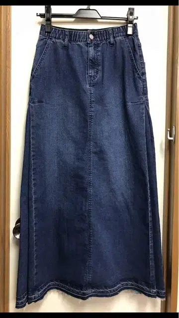 패션 여성용 반값 이하 인브 로지 에 스커트 인디고