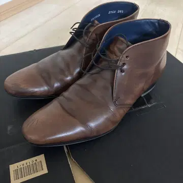 REGAL 브라운 가죽 처카 부츠 24.5cm