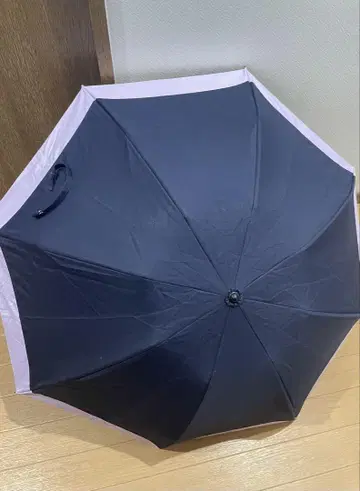 로사블랑 3단 접이식 우산 콤비 양산 퍼플 50cm