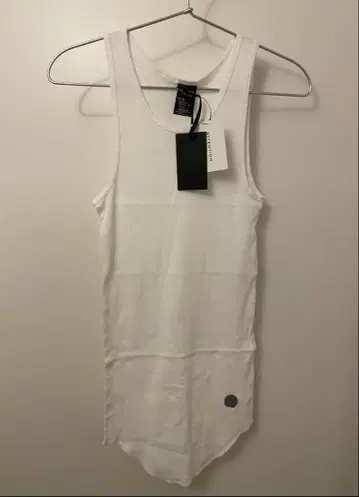 넘버나인 탱크탑 White 사이즈 4 미사용 새상품