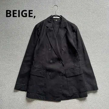 극품 BEIGE, 베이지 여름 더블 재킷 최신 모델 세탁 가능 검정
