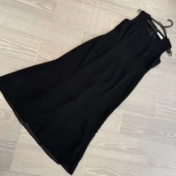 카츠라 유미 원피스 블랙 여름 반팔 롱 11