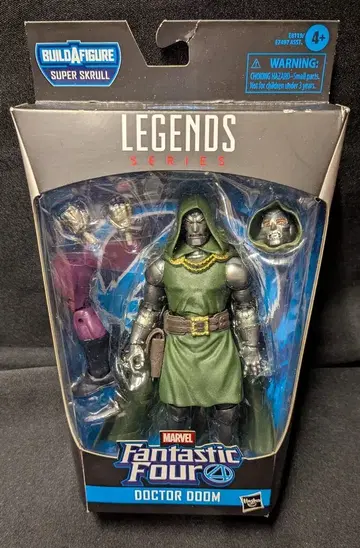 HASBRO SUPER 스크럴 판타스틱 FOUR 닥터 둠 6인치