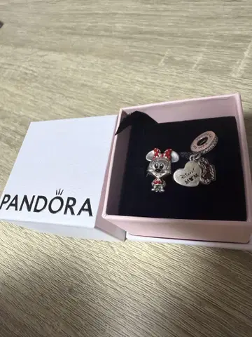 PANDORA 미니 마우스 참 디즈니 2개 세트