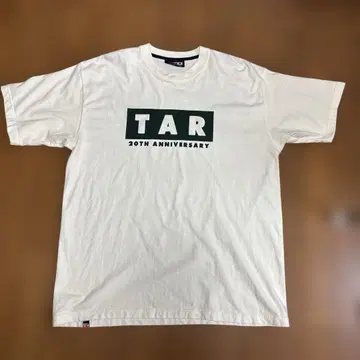 TAR 20th 박스 로고 티셔츠 XL
