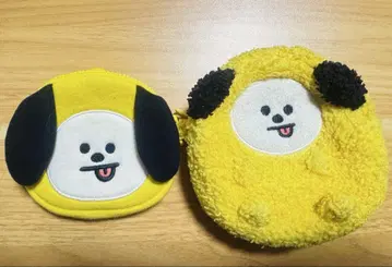 [새상품급] BT21 치미 원형 파우치 2종 세트