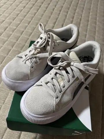 PUMA 스웨이드 마유 마쉬멜로우 화이트