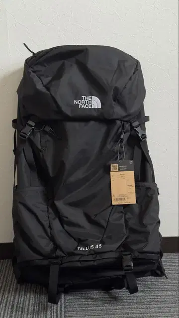 THE NORTH FACE TELLUS 45 L size 블랙 백팩
