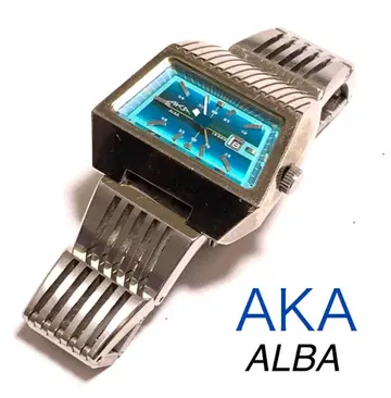 [작동품] SEIKO ALBA 사다리꼴 AKA V782-5A90 레어!