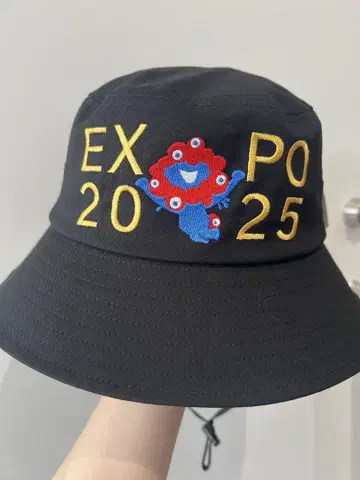 EXPO 2025 먁먁 어드벤처 햇 57-59cm 블랙