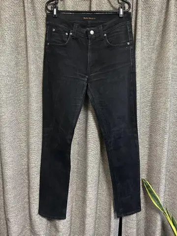 누디 진스 nudie jeans 데님 검정 블랙