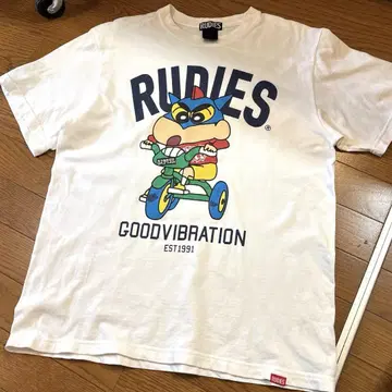 RUDIES 짱구는 못말려 T셔츠 L