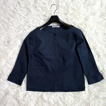 JILSANDER 셔츠 블라우스 긴팔 네이비 36