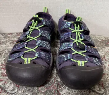 KEEN Newport H2 아웃도어 샌들 28cm 퍼플 그린