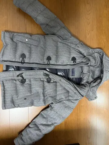 TOMMY HILFIGER 그레이 다운 코트 L