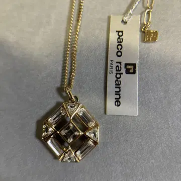 파코 라반느 (Paco Rabanne) 팔각형 펜던트 목걸이
