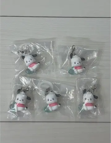 산리오 포차코 에모큐 기념 액세서리 파스텔 컬러 버전