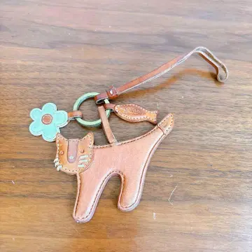 겐텐 고양이 참 장식 꽃 모티프 물고기 장식 스트랩