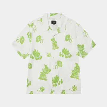 HUF / 트립 플록드 리조트 셔츠
