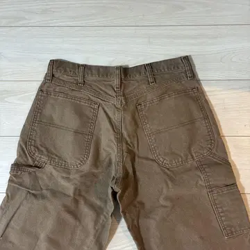 90년대 RUSTLER 브라운 워크 팬츠 32x30