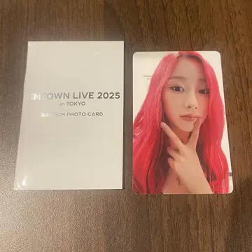 SMTOWN LIVE 2025 랜덤 트레이딩 카드 aespa 지젤