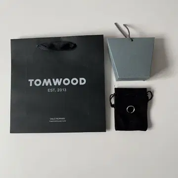 TOM WOOD 톰우드 이어커프 부속품 종이 봉투 포함