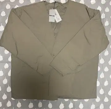 MUJI Labo 노카라 재킷 베이지 남녀공용 S-M