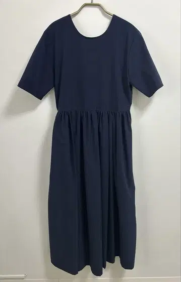 EVERYDAY DRESS 2way long 네이비 L