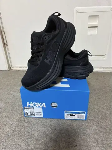 HOKA 오네오네 본다이 8 블랙 신발 7.5D