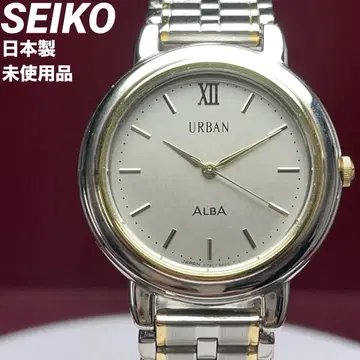 미사용 SEIKO 알바 URBAN 정품 블레스 콤비 컬러 일본제 손목시계