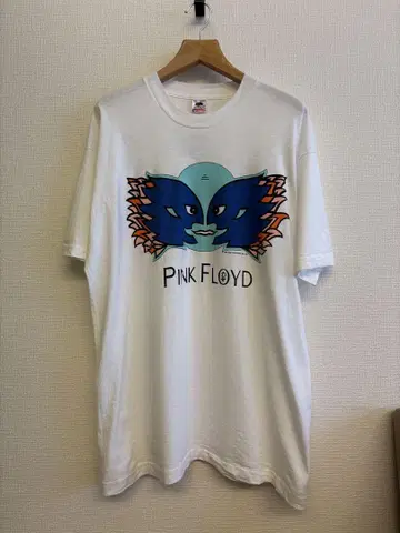 XL 빈티지 90S 핑크 플로이드 PINK FROYD 반팔 티셔츠