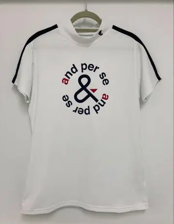 and per se 화이트 폴로셔츠
