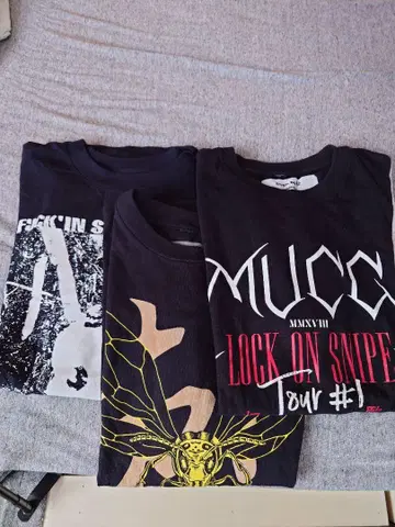 MUCC 티셔츠 3장