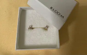 BLOOM 블룸 K10 핑크 골드 지르코니아 귀걸이