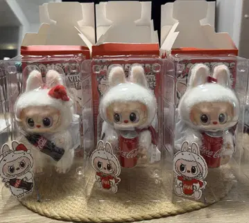 THE MONSTERS LABUBU 러브부 코카콜라 인형 3종 세트