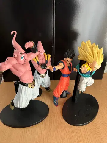 드래곤볼 Z 매치 메이커스 4체 세트 고텐쿠스, 고한, 부우
