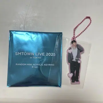 SMTOWN LIVE 2025 미니 아크릴 키링 B 버전. 동해